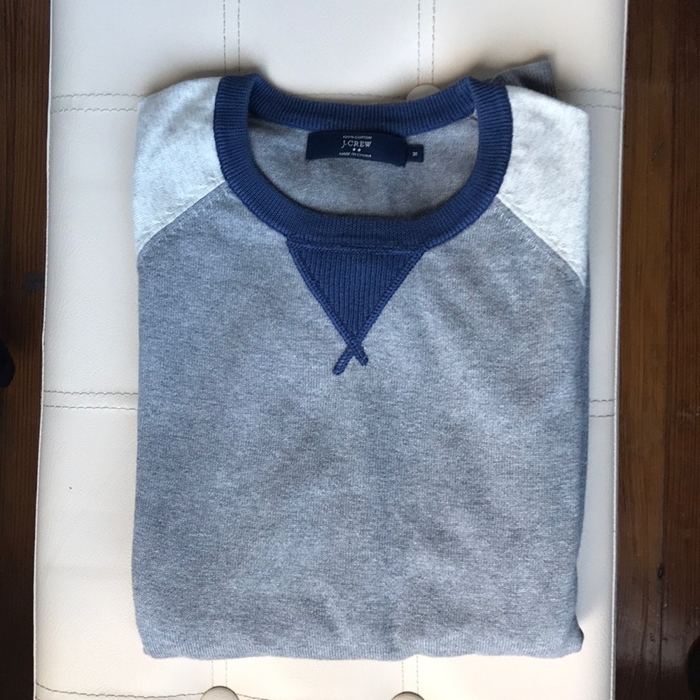J. Crew Cotton Crewneck Sweater
